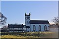 Old church with modern extension at Killearn