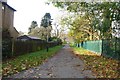 Playing fields path