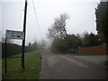 Lane north west of East Leake