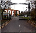 Kembrey Street entrance to a Sikh temple in Swindon