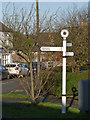 Fingerpost at New Brinsley