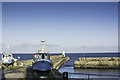 Boats on Pier at Rosehearty