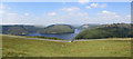 SN8049 : Llyn Brianne Reservoir Panorama 1 by Bill Nicholls