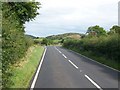 View east along the A50 east of Ballyward