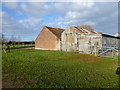 TF8526 : Buildings at Painswhin Farm, Helhoughton, Norfolk by Richard Humphrey