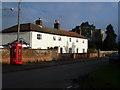 TF8626 : Helhoughton, Norfolk - Houses near church by Richard Humphrey