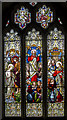 Stained glass window, St Andrew