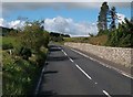 The Bann Road at the south-western corner of the Castlewellan demesne