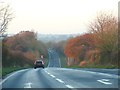 A37 towards the county border