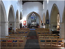 SU1659 : Inside St John the Baptist, Pewsey (g) by Basher Eyre
