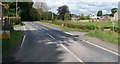 The entrance to Fruitvalley Road from the A50