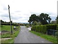 The southern end of Lighthouse Road, Ballyward