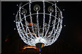 TQ2880 : View of a chandelier Christmas decoration at the junction of Maddox and New Bond Streets #3 by Robert Lamb