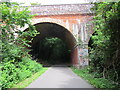 Looking North with Bridge Over the A354