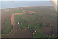 Flat land NE of Huttoft: aerial 2014