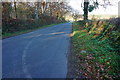 Minor road to Bovey Tracey from Liverton