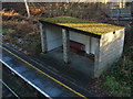 Longcross station shelter