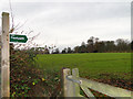 Footpath to Ashby church