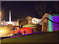 SE5951 : York: nighttime colour on the city walls by Chris Downer