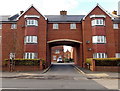 Entrance to Foster Court, Highbridge