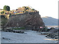 Cliff on Watchet Beach