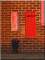 SK5064 : Pleasley Post Office postbox ref NG19 94 by Alan Murray-Rust