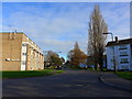 Looking east-northeast in Lower Brownhill Road