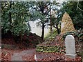 Manor Road cemetery new cairn