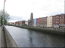 O1434 : Dublin - Arran Quay & St Paul's Church seen across R Liffey by Colin Park