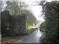 Railway bridge abutments