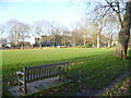 Looking across Highbury Fields