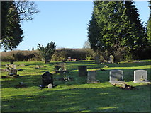 SO8658 : Spellis Green Burial Ground - Fernhill Heath by Chris Allen