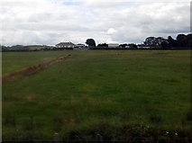 M4476 : Field and houses by Ian Paterson