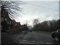 Whitehall Lane at the junction of Manorcrofts Road