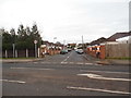 Chertsey Lane at the junction of Mayfield Gardens