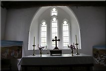 SO1252 : Chancel window and Altar by Bill Nicholls