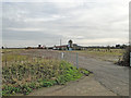 TG1014 : Part of the old runway at RAF Attlebridge by Adrian S Pye