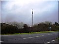 Communication mast off the A30