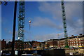 Building work on George Street, Leeds