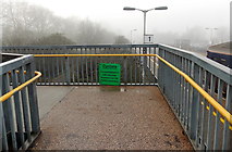 ST0413 : Cycling policy at Tiverton Parkway railway station by Jaggery
