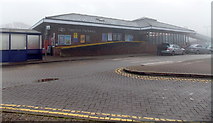ST0413 : Entrance to Tiverton Parkway railway station by Jaggery
