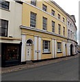 Yellow 3-storey office building in Priory Street, Monmouth