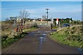 Creek Lane Upper Stoke Railway Crossing