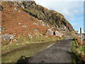 NM8752 : B8043 below Creag an Fhithich by Peter Bond