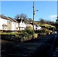 Llangenny Lane houses in Crickhowell 