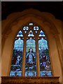 St John the Evangelist, Rownhams: stained glass window above the altar