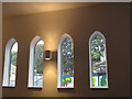 Arched windows in St Hugh