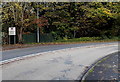 Wrexham County Borough boundary sign, Chirk