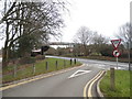 Epsom Road at the exit to Cranmore School