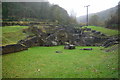 Abbey Tintern Blast Furnace Remains